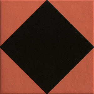 Mutina Mattonelle Margherita Rhombus Black 20.5x20.5