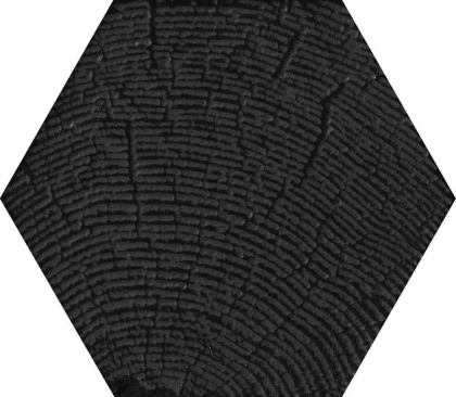 Settecento Matiere Hexa Style Arbre Black 11x12.6