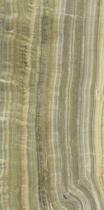 Ariostea Ultra Onici Green Onyx Vein Cut Lev Silk 6 mm 150x300