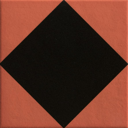 Mutina Mattonelle Margherita Rhombus Black Anti-Slip 20.5x20.5