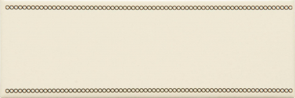 Original Style Artworks Colonial White Beaded Border 5x15.2