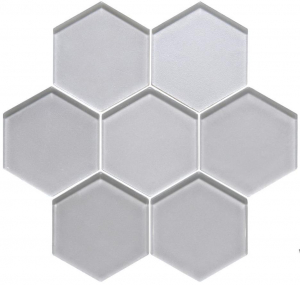 Original Style Glassworks Metallic Hexagon Solinda 38.6x29.8