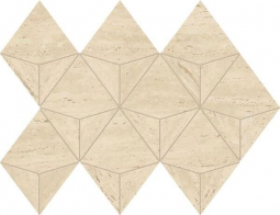 Atlas Concorde Marvel Travertine Sand Mosaico Origami 28x41