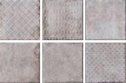 Fioranese Heritage Deco Mini Grey 15.25x15.25
