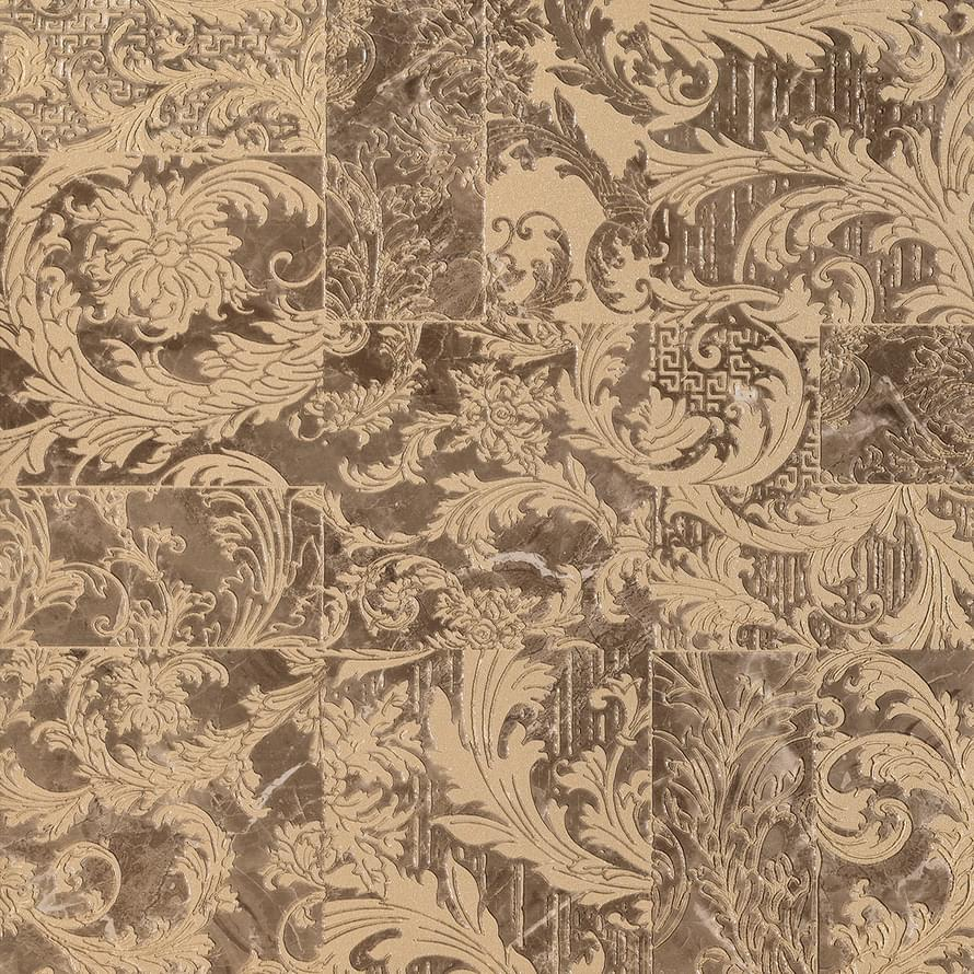 Versace Marble Modulo Patchwork Marrone 58.5x58.5