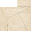 Atlas Concorde Marvel Travertine Sand Mosaico Tessellation 22x26