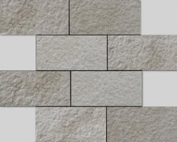 Apavisa Neocountry Grey Bocciardato Mosaic 29.75x29.75