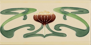 Original Style Artworks Colonial White Belle Epoque Border 7.6x15.2