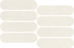 Impronta Italgraniti Nuances Bianco Mosaico Ovale Strideup 19.5x37