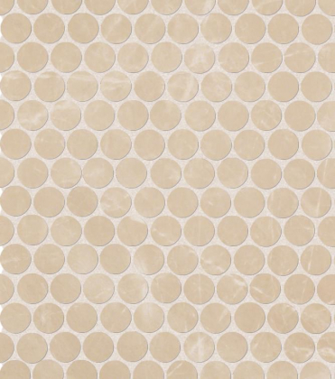 Fap Roma Diamond Beige Duna Round Gres Mosaico 29.5x32.5