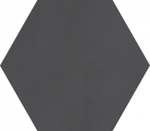 Keope Elements Design Black Esagona 25x21.6