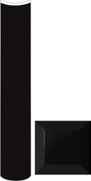 Diffusion Metro Paris Special Baguette Noir Mat 132 2.5x15