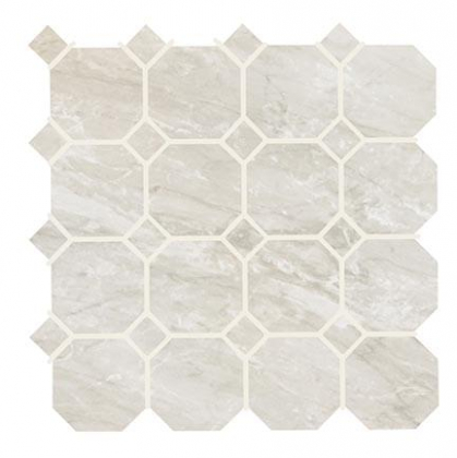 Piemme Valentino Marmi-Reali Ottagono Bardiglio Ret 30x30