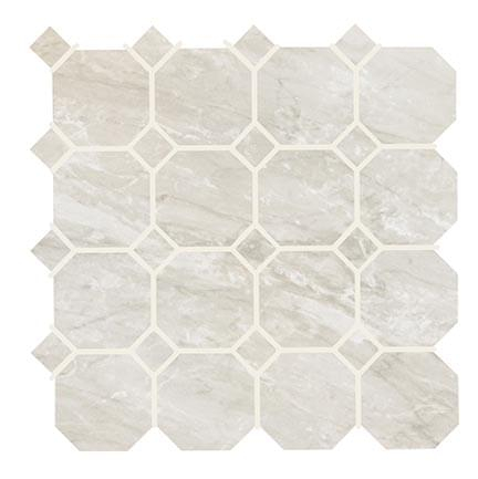 Piemme Valentino Marmi-Reali Ottagono Bardiglio Ret 30x30