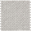 Fap Nux Grey Brick Mosaico Anticato 30.5x30.5