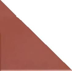 TopCer Базовая Плитка Brick-Red Triangle 6.3x6.3