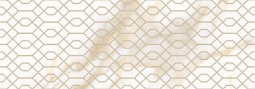 Ricchetti Marble Boutique Net Calacatta White Decoro 30x90