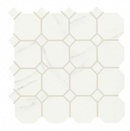 Piemme Valentino Marmi-Reali Ottagono Carrara Ret 30x30