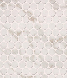 Fap Roma Calacatta Round Mosaico 29.5x32.8