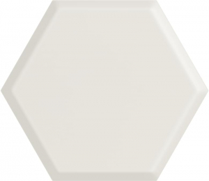 Paradyz Woodskin Bianco Heksagon Struktura A 19.8x17.1