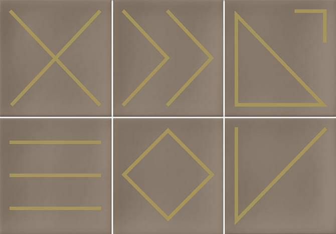 Vives Hanami Nagano Nuez 23x33.5