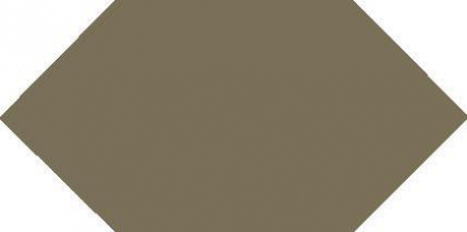 Original Style Victorian Floor Tiles Green Hexagon 7.4x15.1