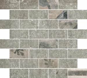 Ricchetti Heritage Spaccatella Deco Cendre 33x33