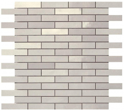 Atlas Concorde Dwell Silver Mosaico Brick 30.5x30.5