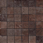 Serenissima Cir Costruire Mosaico 5x5 Metallo Ruggine 30x30
