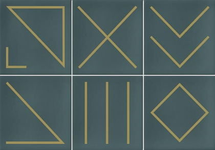 Vives Hanami Nagano Turquesa 23x33.5