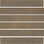Apavisa Pelle Brown Natural Mosaic Listas 9.8x44.63