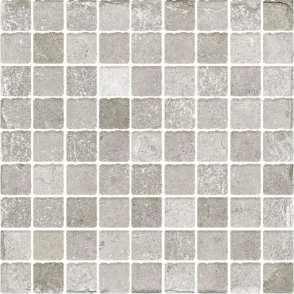 Cerdomus Effetto Pietra Di Ostuni Mosaico 3x3 Grigio 30x30