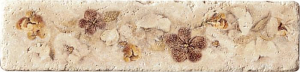Serenissima Cir Marble Style Listello Travertino 5x20