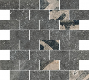 Ricchetti Heritage Spaccatella Deco Noir 33x33