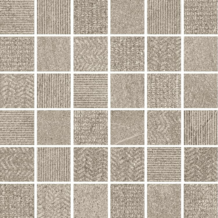 Lea Ceramiche Nextone Mosaico Mix Taupe Nat 30x30