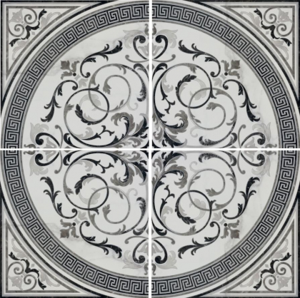 Ricchetti Marble Boutique Rosone Lux Ret Fred 119x119