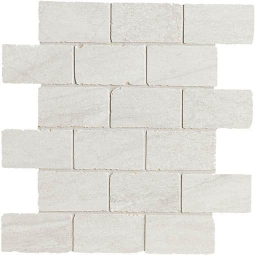 Impronta Italgraniti Up Stone White Muretto A Spacco 30x30