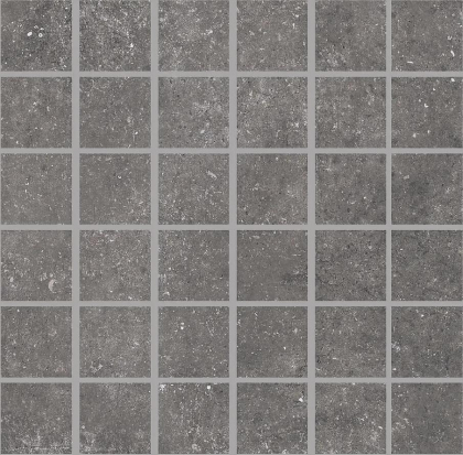 La Fabbrica Blue Evolution Mosaico Anthracite Rett 30x30