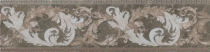 Versace Marble Fascia Barocca Grigio 14.4x58.5