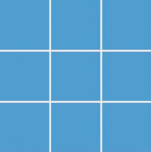 VitrA Color Ral 2606030 Cool Blue Glossy Dm 10x10 30x30
