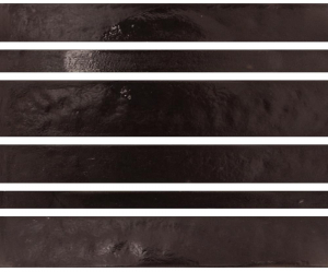 Casa Dolce Casa Vetro 07 Carbone Mod. Listello Dritto 21x25